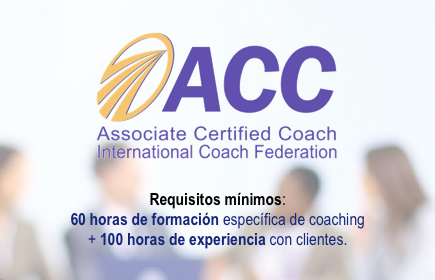 Acreditación ACC. ICF España.